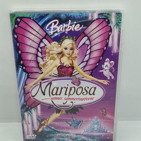 Barbi, Mariposa og hennes venner, sommerfuglfeene. Dvd