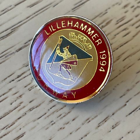 OL - Lillehammer pin selges