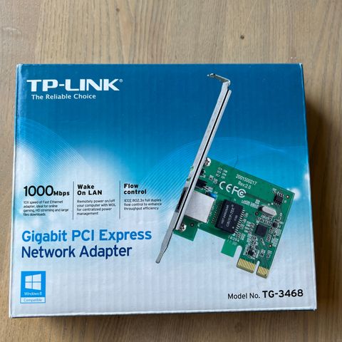 Nettverksadapter (TP-Link TG-3468)