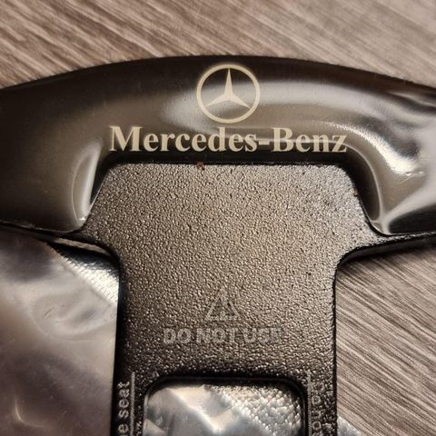 Mercedes Benz beltelås adapter