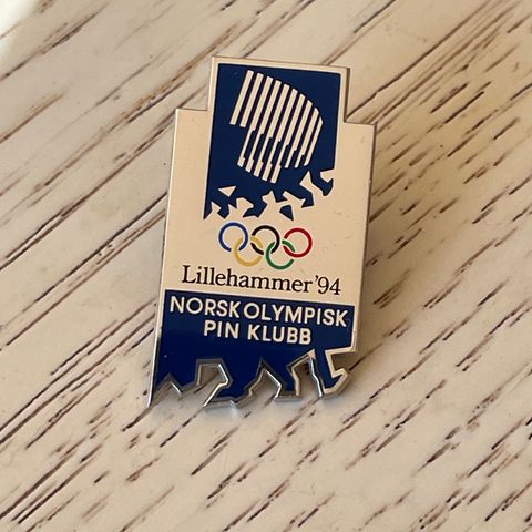 Norsk Olympisk pin klubb i 925s selges