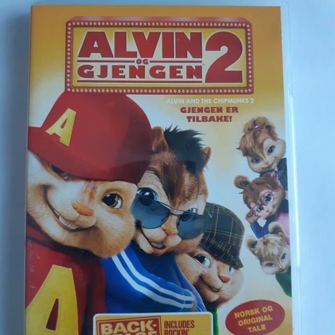 Alvin og gjengen 2 DVD