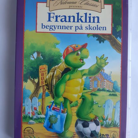 Franklin begynner på skolen DVD.