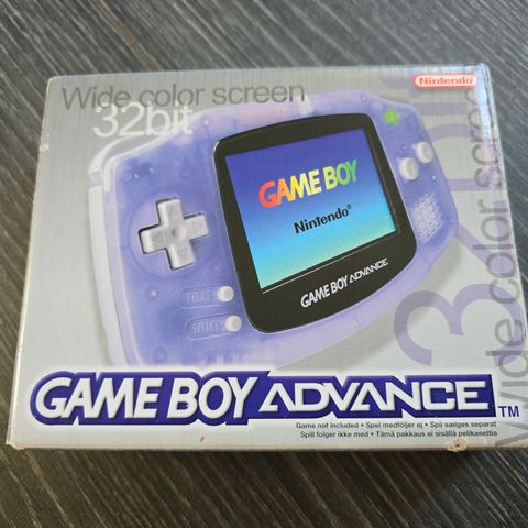 Nintendo Game Boy Advance i eske