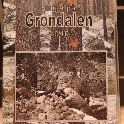 Slaget på Grøndalen 2-3 Mai 1940 selges kr 250,-