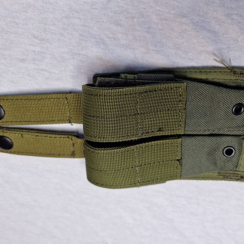 Dobbel pistol mag molle lomme, Cordura