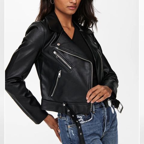 Only biker jacket jakke str S helt ny