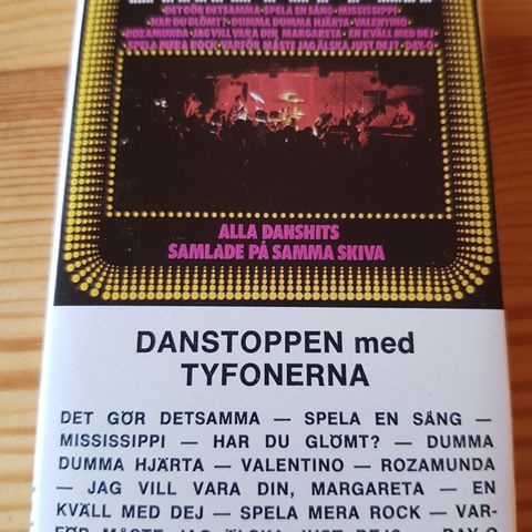 Danstoppen med Tyfonerna (kassett)