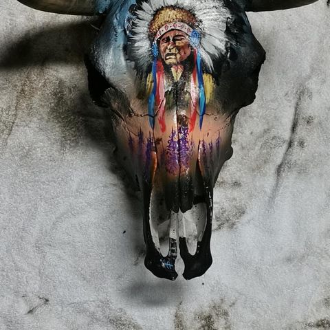 Buffalo skjelet