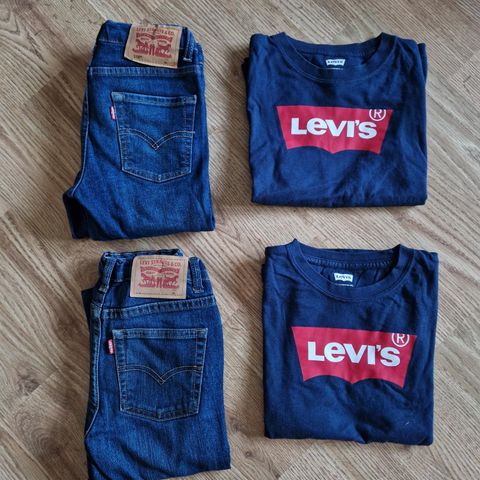 Levis gensere str 8 år (128/134)