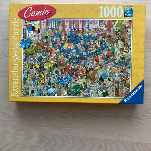 Ravensburger puslespill/puzzle  Comic 1000 biter