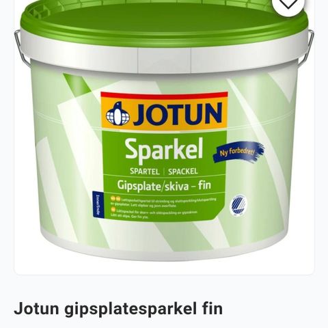 Jotun sparkel til gips