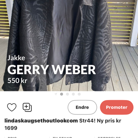 Gerry weber jakke