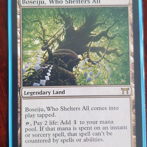 Magic the gathering kort. Boseiju, Who Shelters All