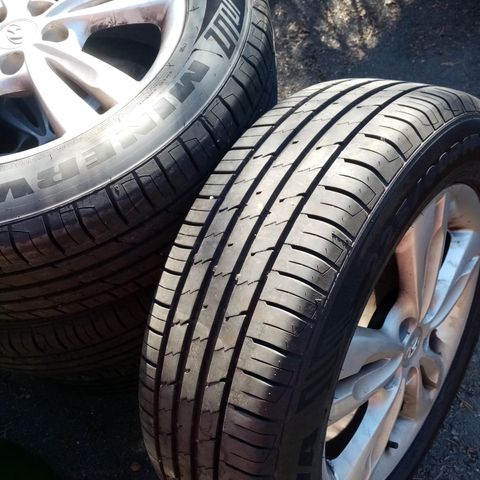 Sommer dekk med felger 225/60R 17  Minerva Ecospeed suv