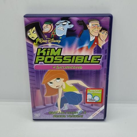 Kim Possible. Skurkene. Dvd