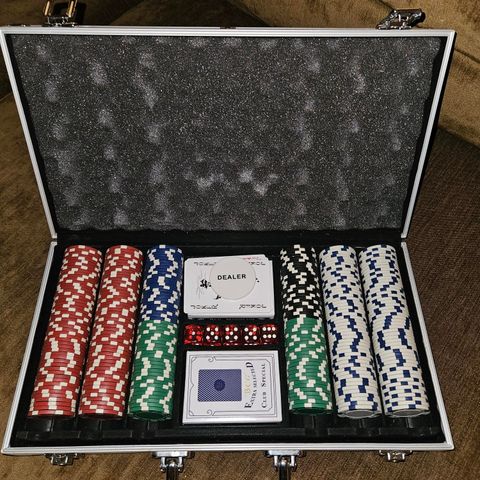 Blackjack pokerset
