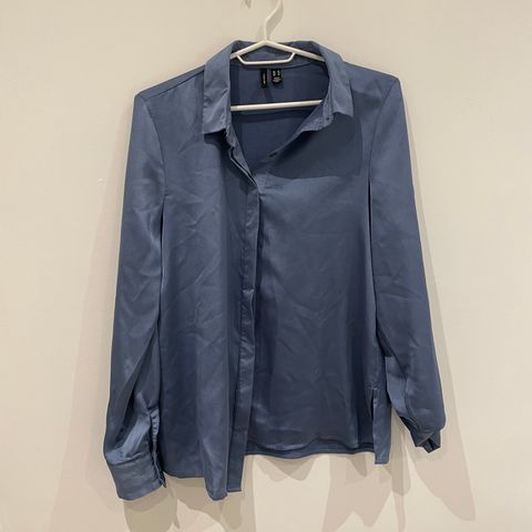 Blå bluse / skjorte