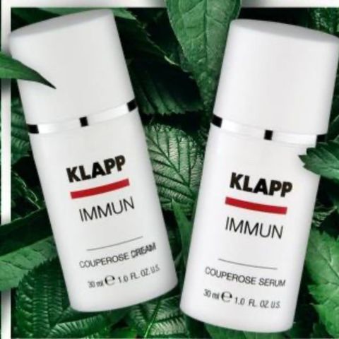 KLAPP  COUPEROSE  DAG KREM + SERUM