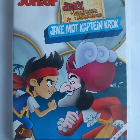 Disney DVD. Disney Junior. Vol.5. Jake mot Kaptein Krok.