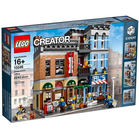 LEGO Detectives Office 10246, uåpnet sett