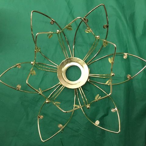 Vintage lotus lampe deler