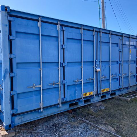 20ft Container med sideåpning