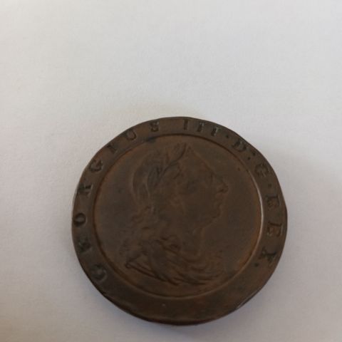 Cartwheel two pence 1797