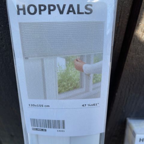 IKEA Hoppvals Plisségardin 100cm & 120cm