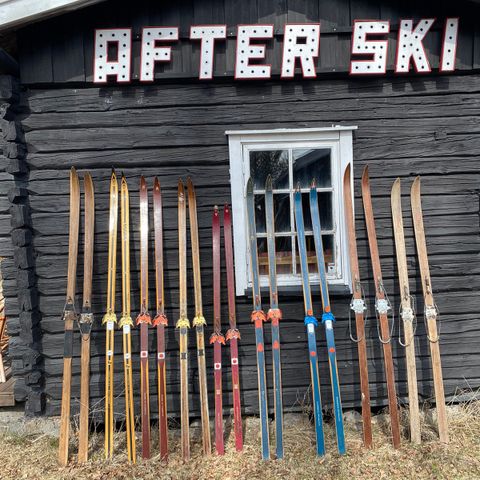 Vintage ski / gamle treski