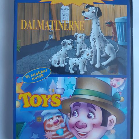 Dalmatinerne og Toys DVD (2 filmer i 1)