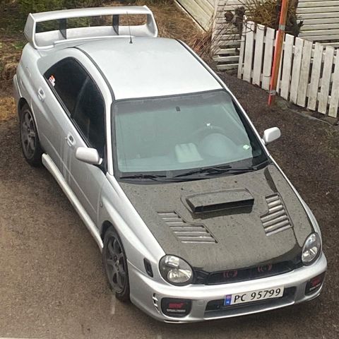 carbon panser subaru impreza