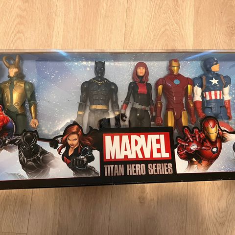 Marvel Heroes 6-pack/ uten SPIDERMAN