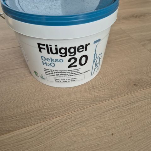 Flügger - Dekso 20 H2O - Våtromsmaling  - 3L