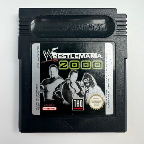 Nintendo Game Boy Color: WWF Wrestlemania 2000