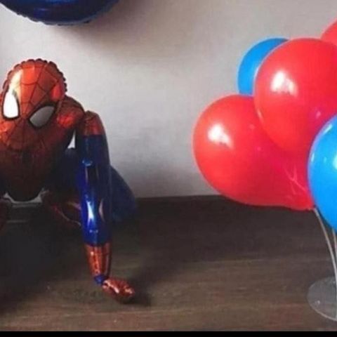 3D Spiderman Hero  ballong med stor 2 tall folie balong