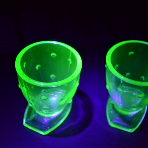 Czechoslovakia uran shot glass