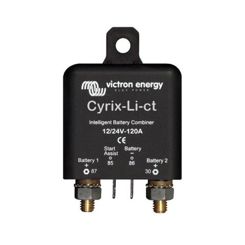 Cyrix-Li-ct 12V/24V-120A Intelligent Li-ion Battery Combiner
