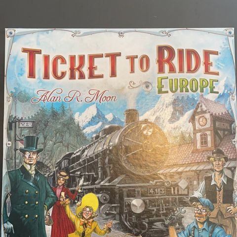 brettspill ticket to ride europe