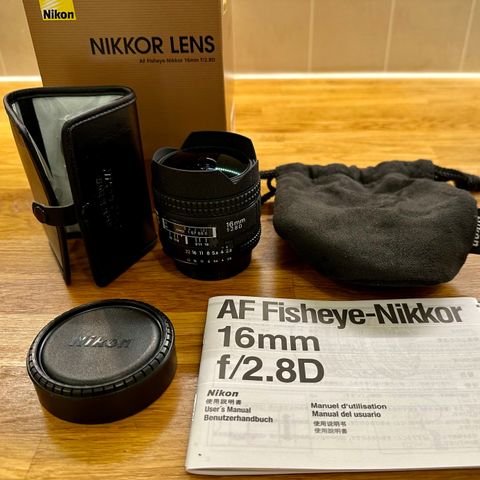 AF-Fisheye Nikkor 16mm f2,8 D