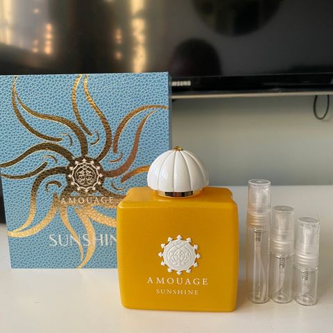 Amouage Sunshine Woman - parfymeprøver/dekanter