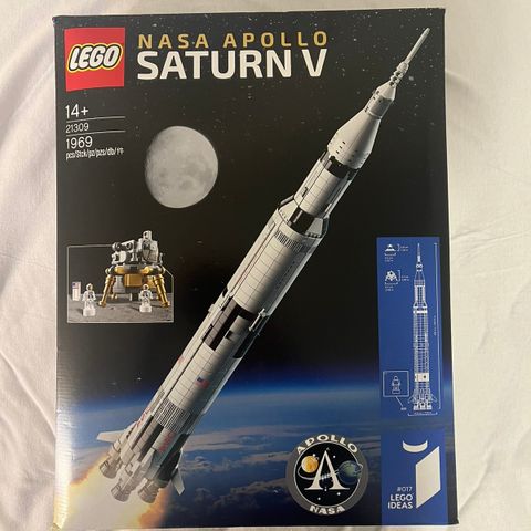 *Ny og uåpnet* LEGO Ideas 21309 NASA Apollo Saturn V