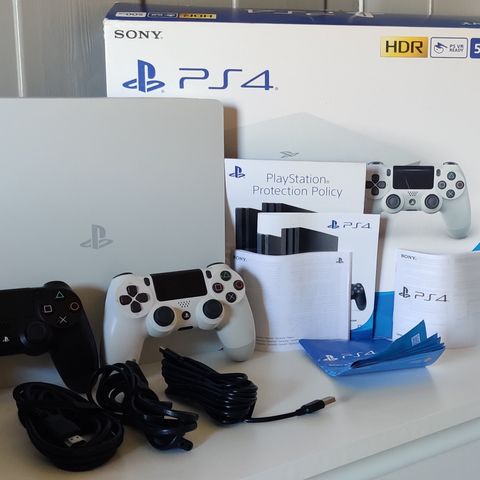 PlayStation 4 Slim Glacier White (500 GB)