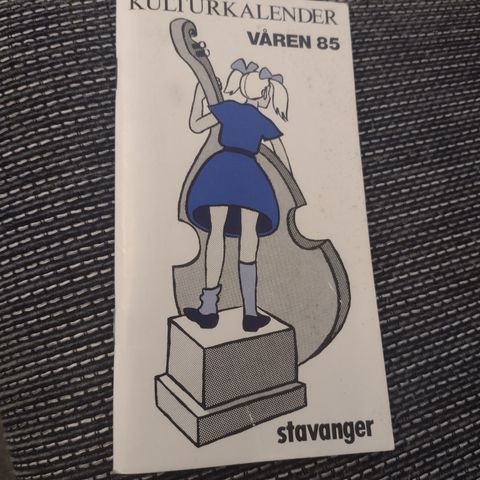 Stavanger Kulturkalender fra 1985