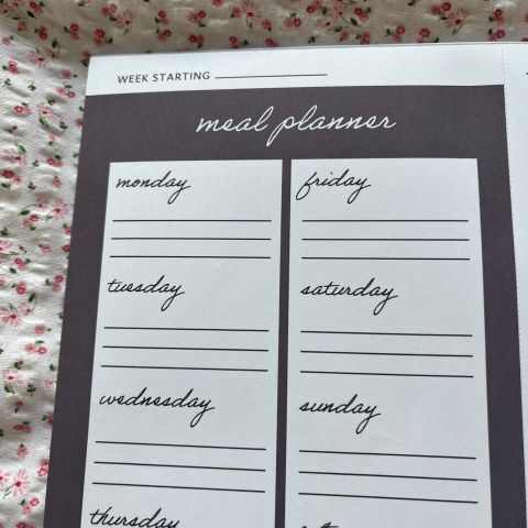 Meal planner