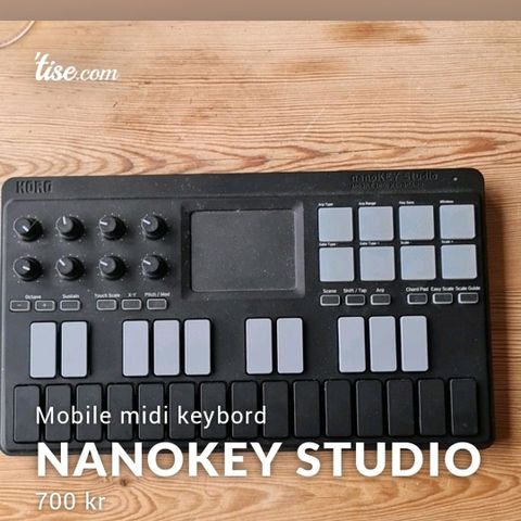 Korg NanoKEY Studio mobile digi keyboard.