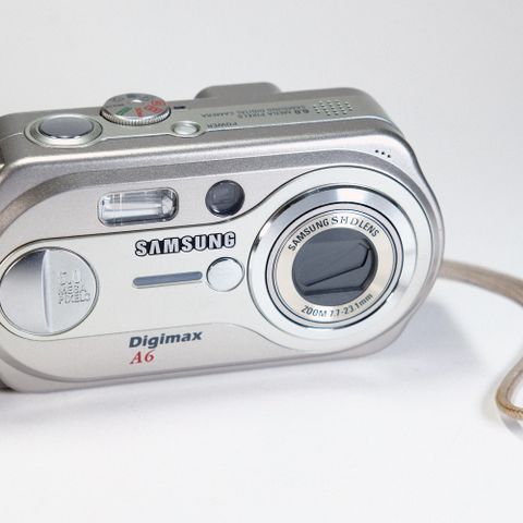 Samsung Digimax A6 - Digitalt kompaktkamera