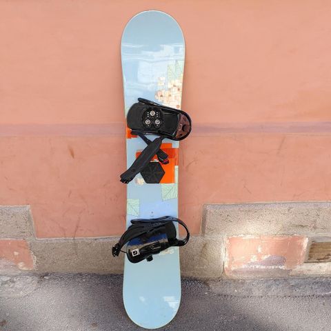 Burton snowboard med binding 140 cm