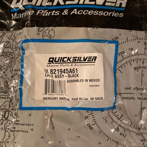 Tennluggkabel Quicksilver 84 821945A61