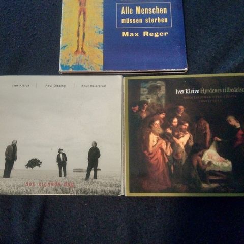 3 x Iver Kleive CD - Kirkelig Kulturverksted